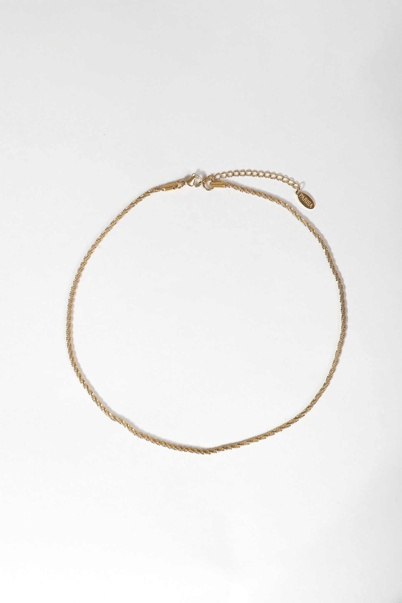 Aisha - Halskette - Edler aus Gold - 100% wasserfest, langlebig & stilvoll - Exklusiver Schmuck von Parisa.ch