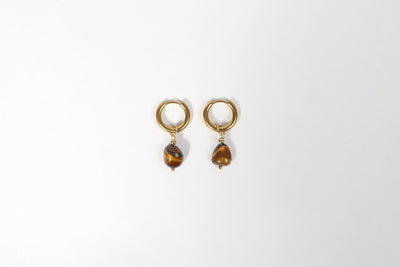 Amalia - Ohrringe - Edler aus 1 Single Piece - 100% wasserfest, langlebig & stilvoll - Exklusiver Schmuck von Parisa.ch