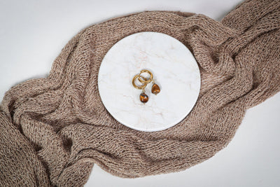 Amalia - Ohrringe - Edler aus Pair ( 2 Single Piece ) - 100% wasserfest, langlebig & stilvoll - Exklusiver Schmuck von Parisa.ch