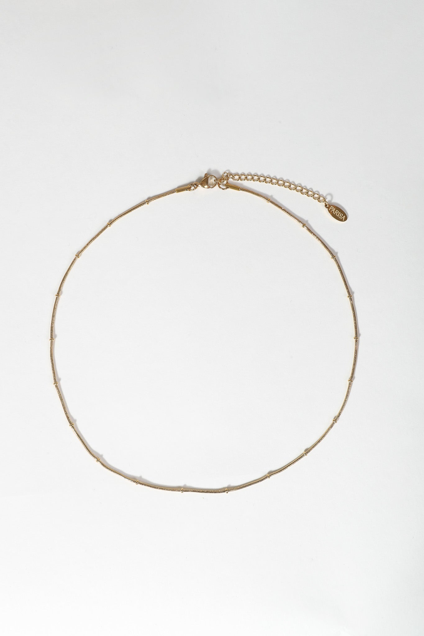 Anara - Halskette - Edler aus Gold - 100% wasserfest, langlebig & stilvoll - Exklusiver Schmuck von Parisa.ch