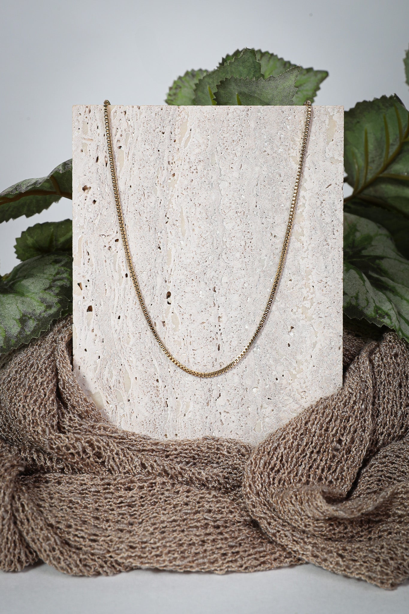 Aria - Halskette - Edler aus Gold - 100% wasserfest, langlebig & stilvoll - Exklusiver Schmuck von Parisa.ch
