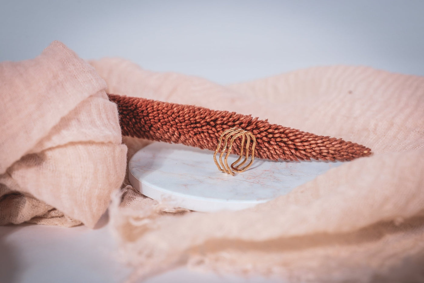 Ariana - Ring - Edler aus Gold - 100% wasserfest, langlebig & stilvoll - Exklusiver Schmuck von Parisa.ch