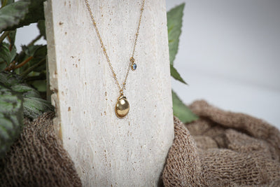 Arielle - Halskette - Edler aus Gold - 100% wasserfest, langlebig & stilvoll - Exklusiver Schmuck von Parisa.ch