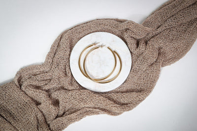 Aurora - Ohrringe - Edler aus 6.0cm - 100% wasserfest, langlebig & stilvoll - Exklusiver Schmuck von Parisa.ch