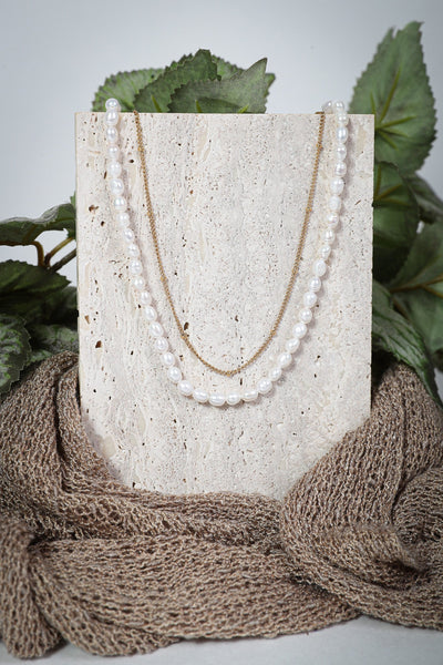 Coralia - Halskette - Edler aus Gold - 100% wasserfest, langlebig & stilvoll - Exklusiver Schmuck von Parisa.ch