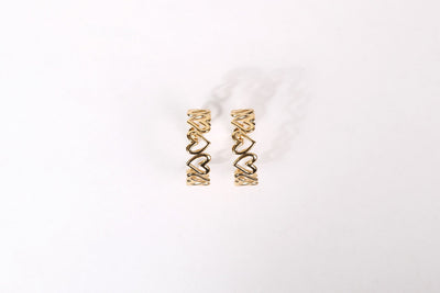 Delara - Ohrringe - Edler aus Pair ( 2 Single Piece ) - 100% wasserfest, langlebig & stilvoll - Exklusiver Schmuck von Parisa.ch