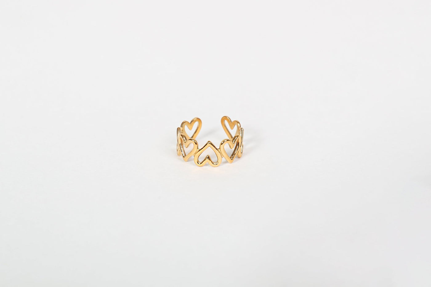 Delara - Ring - Edler aus Gold - 100% wasserfest, langlebig & stilvoll - Exklusiver Schmuck von Parisa.ch