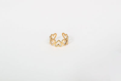Delara - Ring - Edler aus Gold - 100% wasserfest, langlebig & stilvoll - Exklusiver Schmuck von Parisa.ch