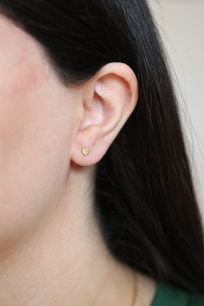 Delina - Ohrstecker - Edler aus Gold - 100% wasserfest, langlebig & stilvoll - Exklusiver Schmuck von Parisa.ch