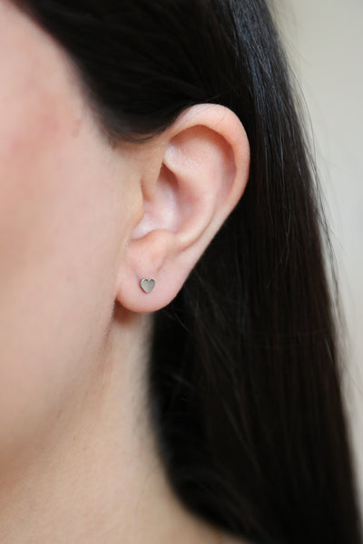 Delina - Ohrstecker - Edler aus Silver - 100% wasserfest, langlebig & stilvoll - Exklusiver Schmuck von Parisa.ch