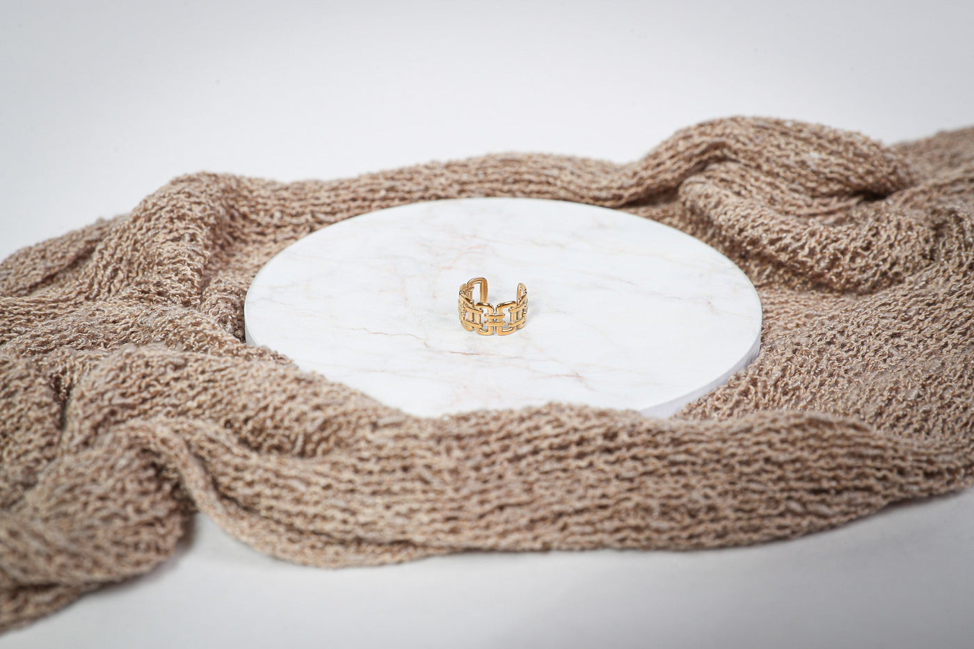 Eda 250502 - EC_AB - Edler aus Gold - 100% wasserfest, langlebig & stilvoll - Exklusiver Schmuck von Parisa.ch
