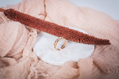 Elina - Ring - Edler aus Gold - 100% wasserfest, langlebig & stilvoll - Exklusiver Schmuck von Parisa.ch