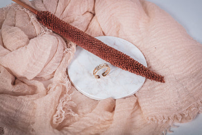 Elina - Ring - Edler aus Gold - 100% wasserfest, langlebig & stilvoll - Exklusiver Schmuck von Parisa.ch
