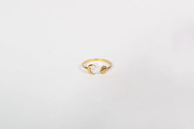 Elysia - Ring - Edler aus Gold - 100% wasserfest, langlebig & stilvoll - Exklusiver Schmuck von Parisa.ch