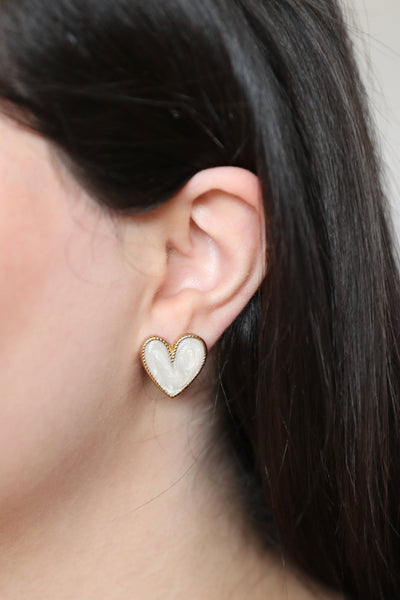 Farah - Ohrstecker - Edler aus 1 Single Piece - 100% wasserfest, langlebig & stilvoll - Exklusiver Schmuck von Parisa.ch