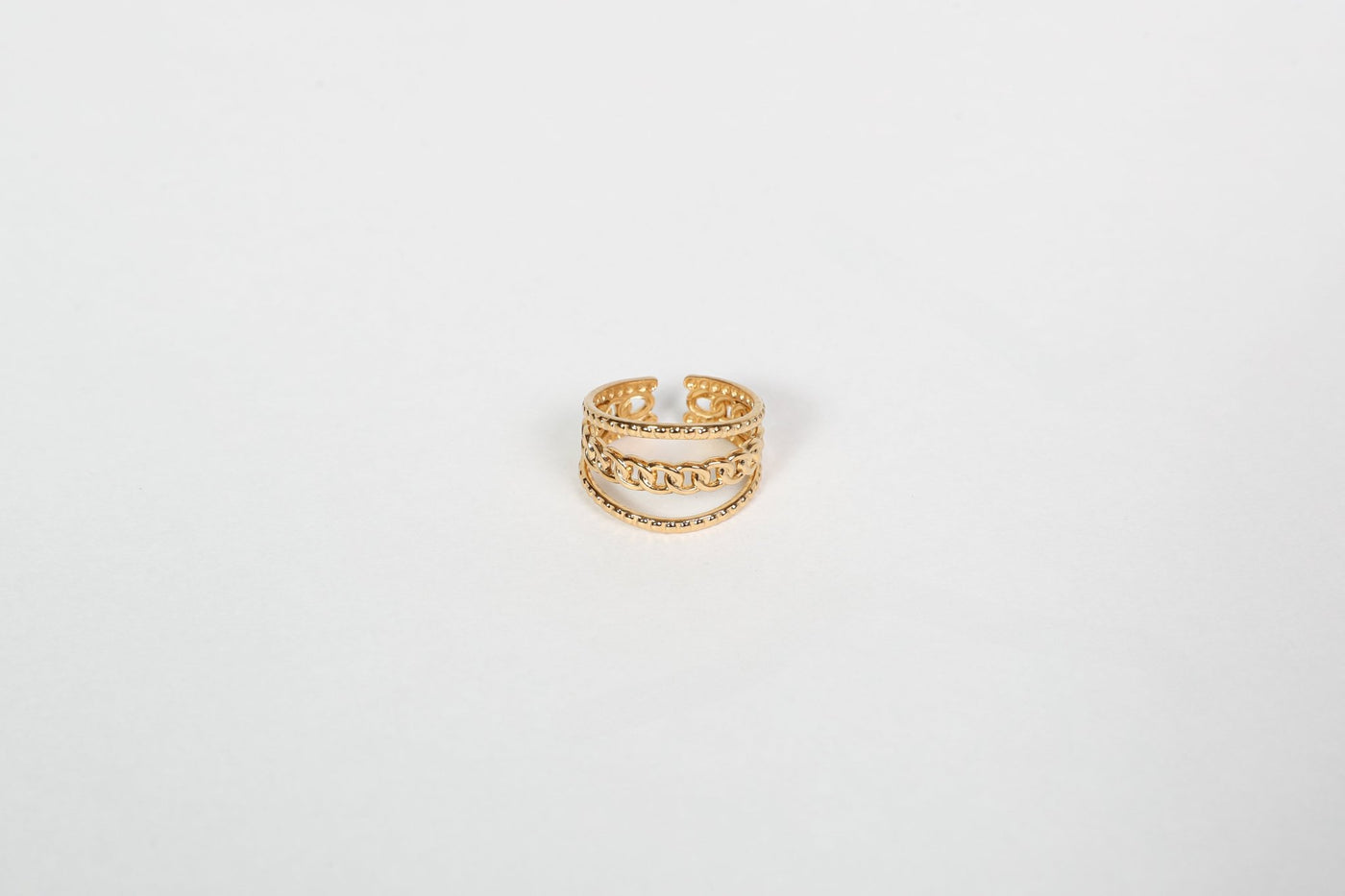 Felicia - Ring - Edler aus Gold - 100% wasserfest, langlebig & stilvoll - Exklusiver Schmuck von Parisa.ch