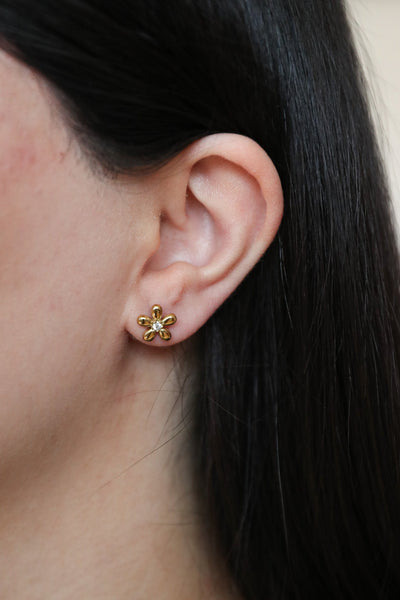 Fiorella - Ohrstecker - Edler aus 1 Single Piece - 100% wasserfest, langlebig & stilvoll - Exklusiver Schmuck von Parisa.ch