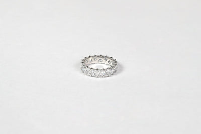 Genevieve - Ring - Edler aus Silver - 100% wasserfest, langlebig & stilvoll - Exklusiver Schmuck von Parisa.ch