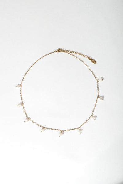 Iliana - Halskette - Edler aus Gold - 100% wasserfest, langlebig & stilvoll - Exklusiver Schmuck von Parisa.ch
