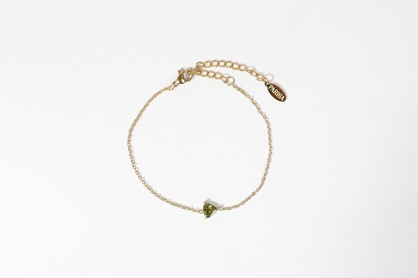 Laila - Armkette - Edler aus Gold - 100% wasserfest, langlebig & stilvoll - Exklusiver Schmuck von Parisa.ch