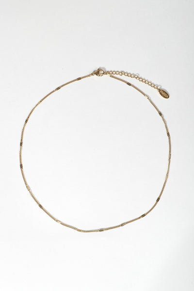 Meira - Halskette - Edler aus Gold - 100% wasserfest, langlebig & stilvoll - Exklusiver Schmuck von Parisa.ch