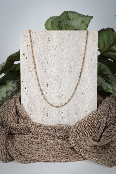 Melina - Halskette - Edler aus Gold - 100% wasserfest, langlebig & stilvoll - Exklusiver Schmuck von Parisa.ch