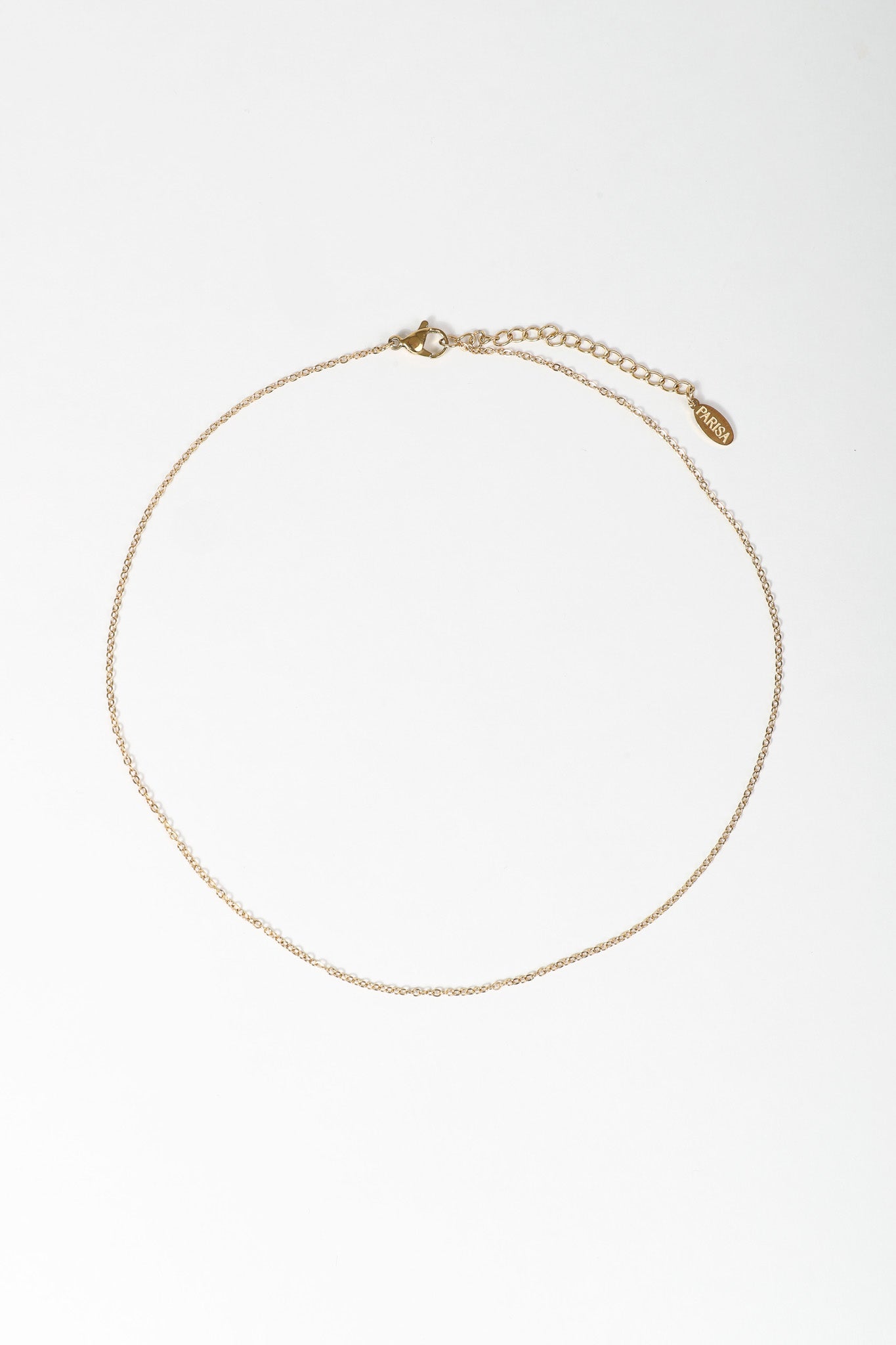 Mina - Halskette - Edler aus Gold - 100% wasserfest, langlebig & stilvoll - Exklusiver Schmuck von Parisa.ch