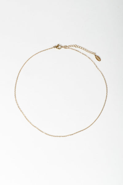 Mina - Halskette - Edler aus Gold - 100% wasserfest, langlebig & stilvoll - Exklusiver Schmuck von Parisa.ch
