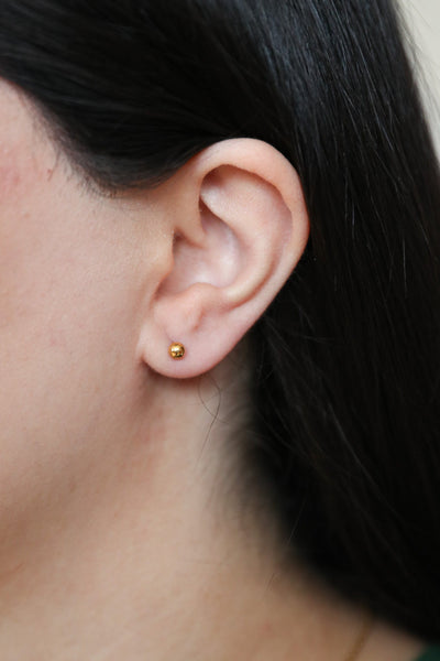 Mira - Ohrstecker - Edler aus 4.0mm - 100% wasserfest, langlebig & stilvoll - Exklusiver Schmuck von Parisa.ch