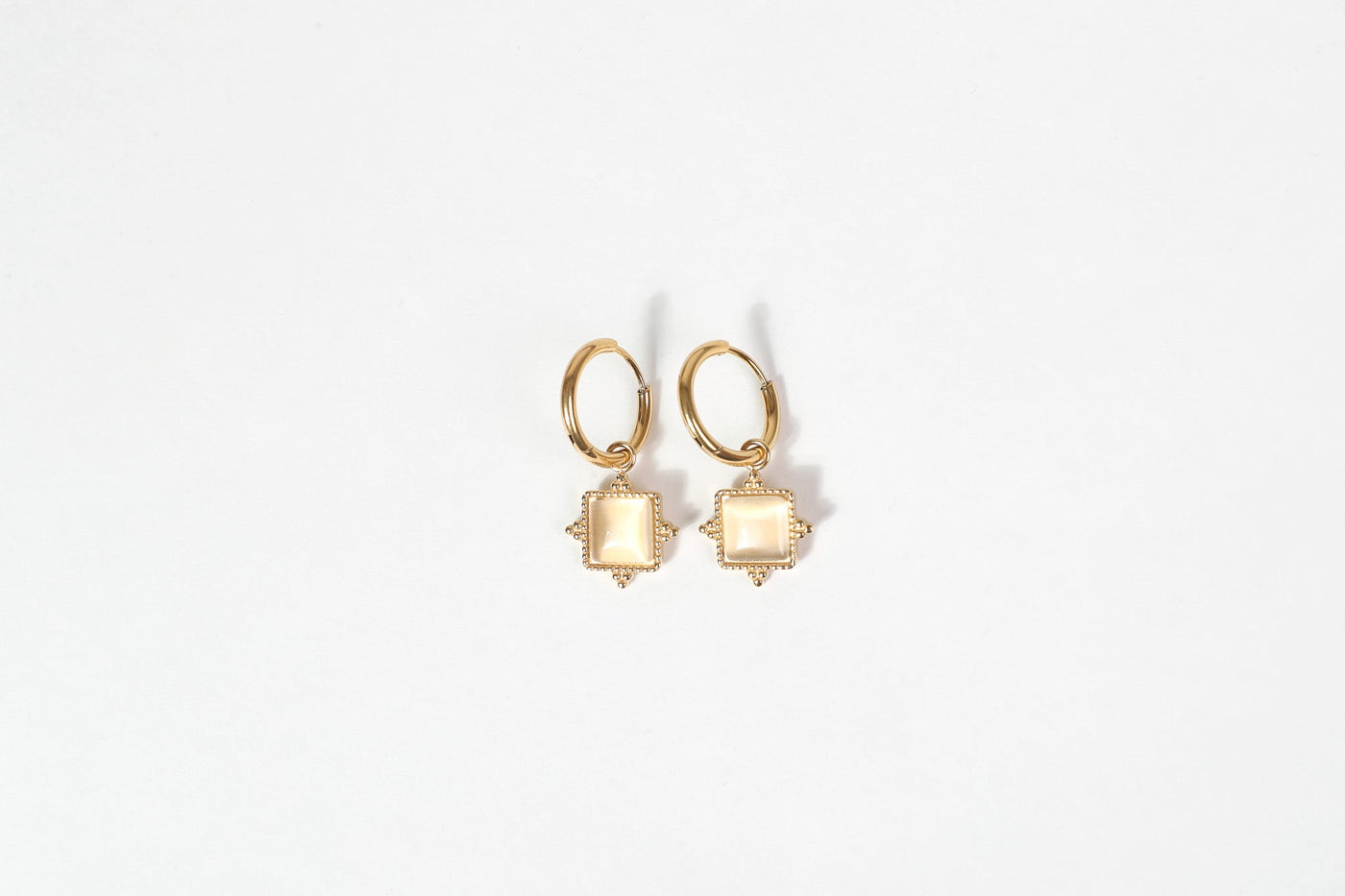 Nalia - Ohrringe - Edler aus 1 Single Piece - 100% wasserfest, langlebig & stilvoll - Exklusiver Schmuck von Parisa.ch