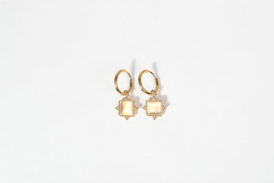 Nalia - Ohrringe - Edler aus 1 Single Piece - 100% wasserfest, langlebig & stilvoll - Exklusiver Schmuck von Parisa.ch