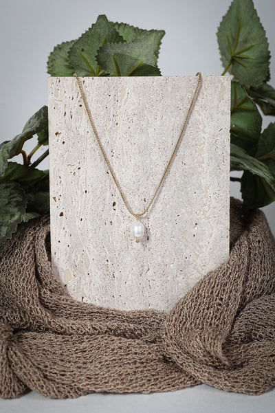Nerina - Halskette - Edler aus Gold - 100% wasserfest, langlebig & stilvoll - Exklusiver Schmuck von Parisa.ch