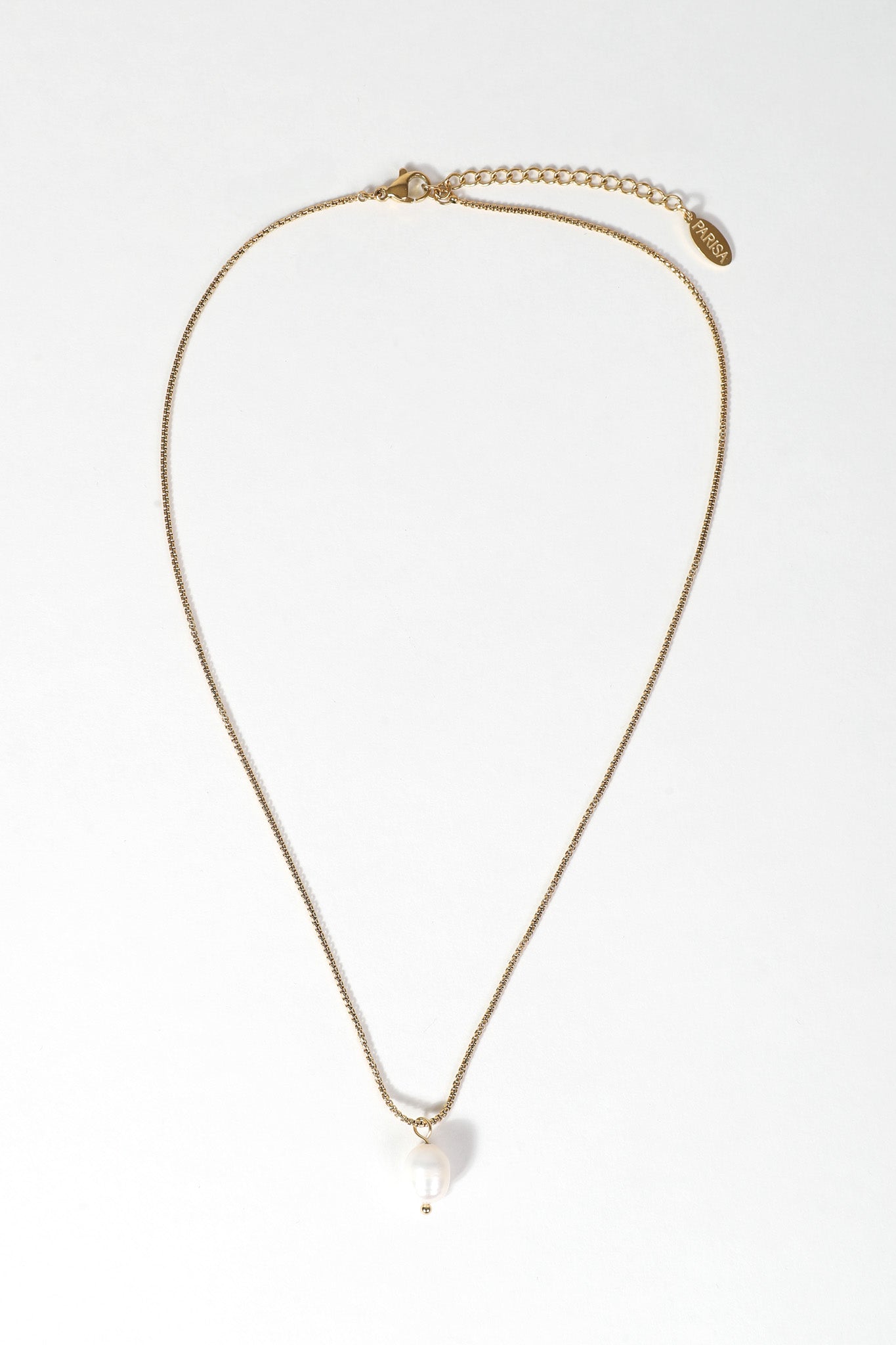Nerina - Halskette - Edler aus Gold - 100% wasserfest, langlebig & stilvoll - Exklusiver Schmuck von Parisa.ch