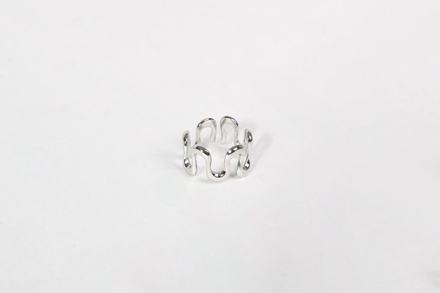 Nerissa - Ring - Edler aus Silver - 100% wasserfest, langlebig & stilvoll - Exklusiver Schmuck von Parisa.ch