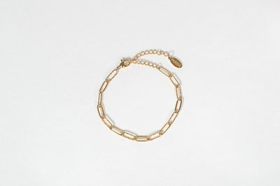 Sana - Armkette - Edler aus Gold - 100% wasserfest, langlebig & stilvoll - Exklusiver Schmuck von Parisa.ch
