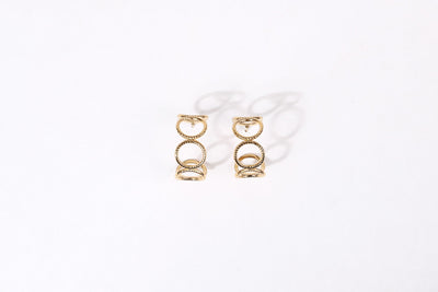 Seraphina - Ohrringe - Edler aus Pair ( 2 Single Piece ) - 100% wasserfest, langlebig & stilvoll - Exklusiver Schmuck von Parisa.ch