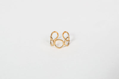 Seraphina - Ring - Edler aus Gold - 100% wasserfest, langlebig & stilvoll - Exklusiver Schmuck von Parisa.ch