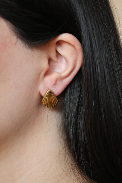 Shelly Big - Ohrstecker - Edler aus 1 Single Piece - 100% wasserfest, langlebig & stilvoll - Exklusiver Schmuck von Parisa.ch