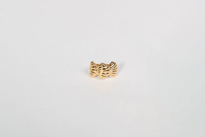 Shelly - Ring - Edler aus Gold - 100% wasserfest, langlebig & stilvoll - Exklusiver Schmuck von Parisa.ch