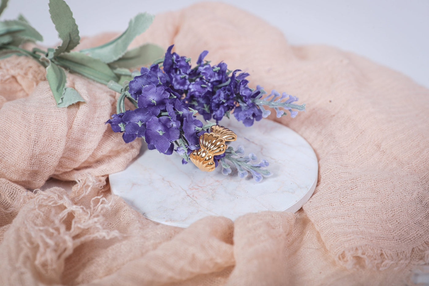 Shelly - Ring - Edler aus Gold - 100% wasserfest, langlebig & stilvoll - Exklusiver Schmuck von Parisa.ch