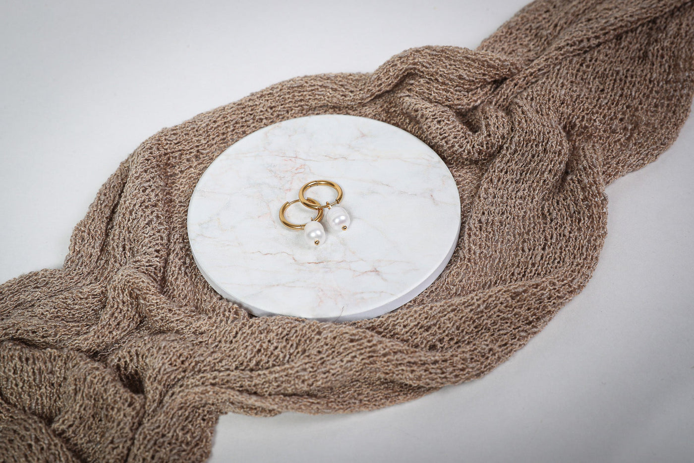 Shirin - Ohrringe - Edler aus 1 Single Piece - 100% wasserfest, langlebig & stilvoll - Exklusiver Schmuck von Parisa.ch