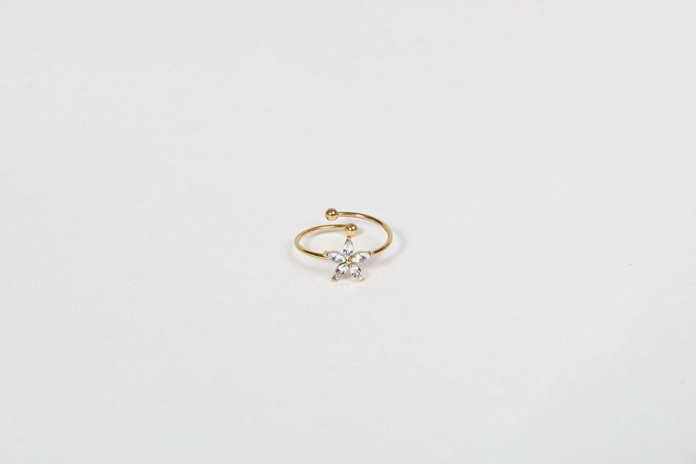 Thalia - Ring - Edler aus Gold - 100% wasserfest, langlebig & stilvoll - Exklusiver Schmuck von Parisa.ch