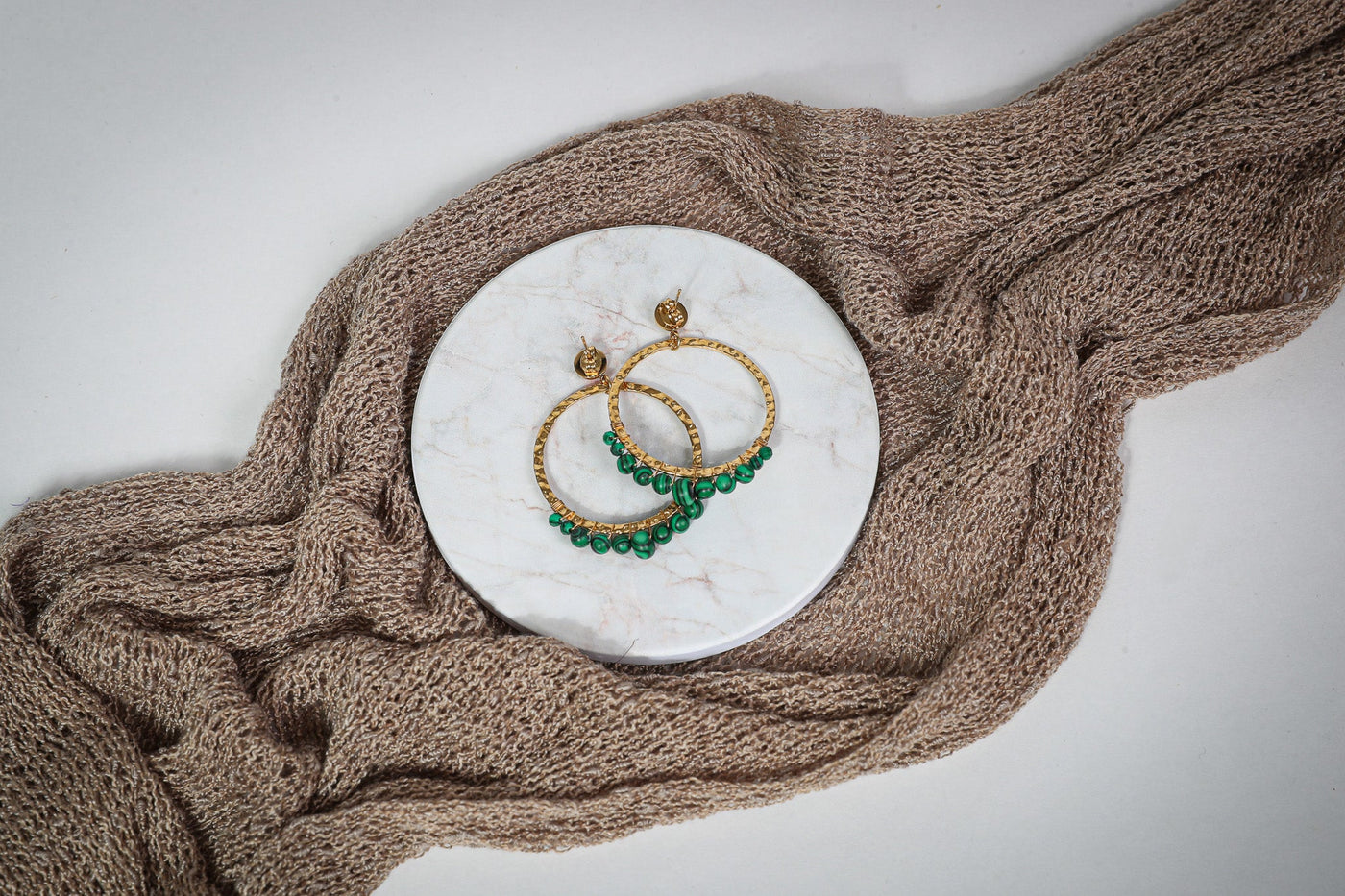 Tiana - Ohrring - Edler aus 1 Single Piece - 100% wasserfest, langlebig & stilvoll - Exklusiver Schmuck von Parisa.ch