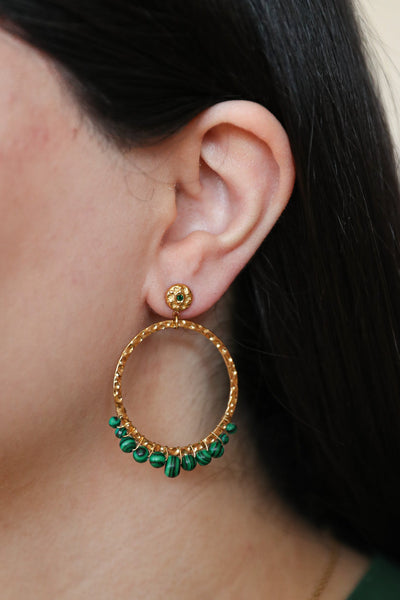 Tiana - Ohrring - Edler aus 1 Single Piece - 100% wasserfest, langlebig & stilvoll - Exklusiver Schmuck von Parisa.ch