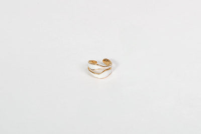 Xavia - Ring - Edler aus Gold - 100% wasserfest, langlebig & stilvoll - Exklusiver Schmuck von Parisa.ch