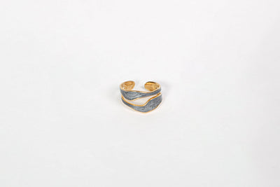 Xavia - Ring - Edler aus Gold - 100% wasserfest, langlebig & stilvoll - Exklusiver Schmuck von Parisa.ch