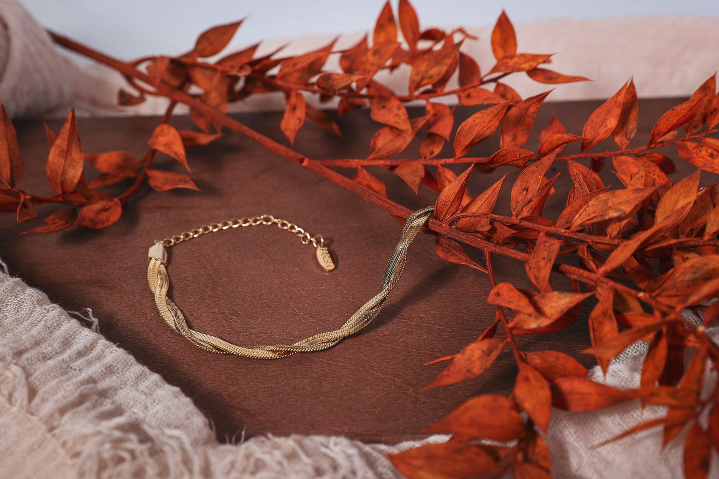 Yara - Armkette - Edler aus Gold - 100% wasserfest, langlebig & stilvoll - Exklusiver Schmuck von Parisa.ch