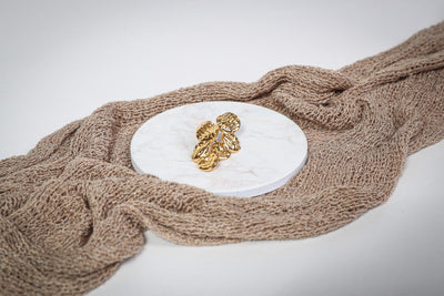 Zorina - Ohrstecker - Edler aus 1 Single Piece - 100% wasserfest, langlebig & stilvoll - Exklusiver Schmuck von Parisa.ch